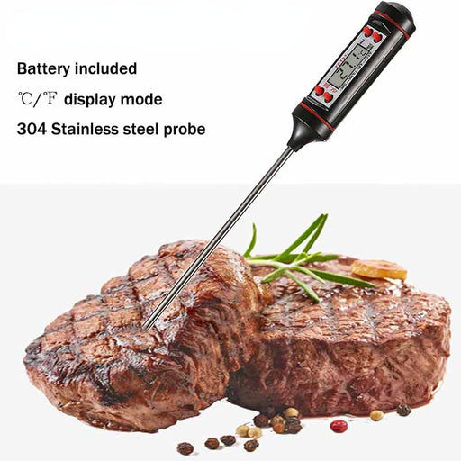 Meat Thermometer Cooking Grill Digital Temperature Sensor Kitchen Appliances - HANBUN