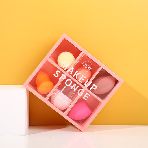 【Clearance】YOYOSO Transparent Magic color beauty egg set box - magic pink - HANBUN