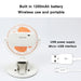 Battery USB Rechargaeble Portable Clipped Fan - HANBUN