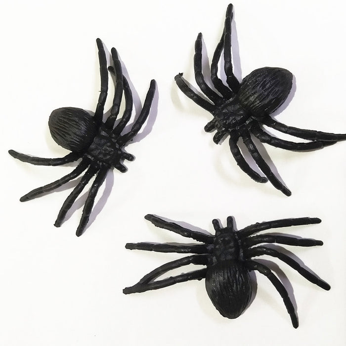 Halloween Spider Plastic Spider Toy - HANBUN