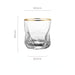 Wine Glasses Vodka Glasses Geometric Pattern Water Glasses Wine Glasses - HANBUN
