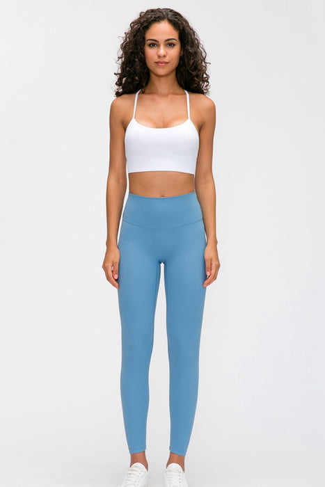High Waist Skinny Yoga Pants Sweatpants Workout Leggings - HANBUN
