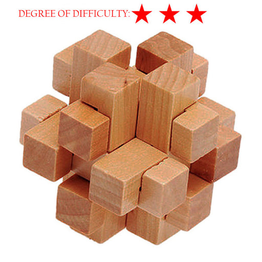 3D Wooden Puzzle - HANBUN