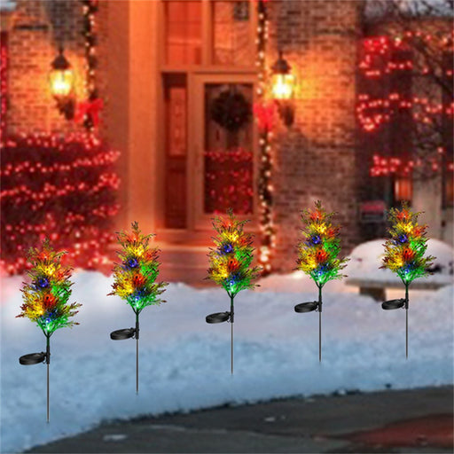 Solar Pine Christmas Tree Lights - HANBUN