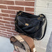 Tote Bag Black Female Shoulder Bag Travel Shopping Bag Handbags - HANBUN