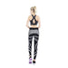 Striped Printed Slim Yoga Pants - HANBUN