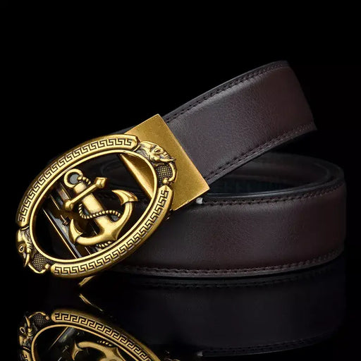 Casual Automatic Buckle Personality Boat Anchor Belt - HANBUN