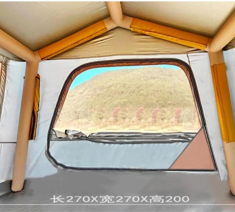 غرفة نوم واحدة غرفة المعيشة خيمة قابلة للنفخ 7.29 ㎡