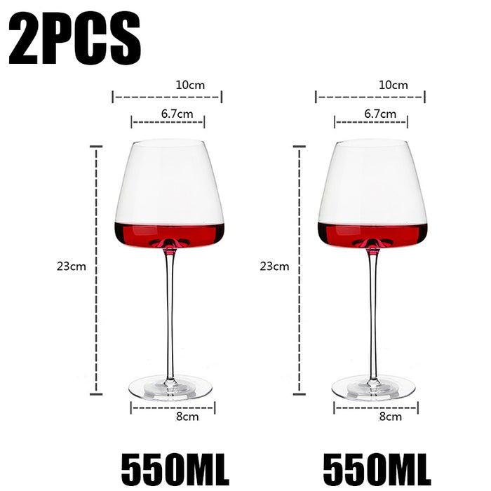 2 Highball Glasses Red Wine Glasses Party Favors - HANBUN