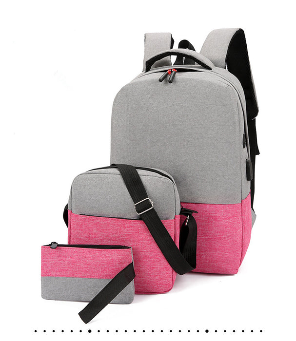 3pcs/set of Student School Bags - HANBUN