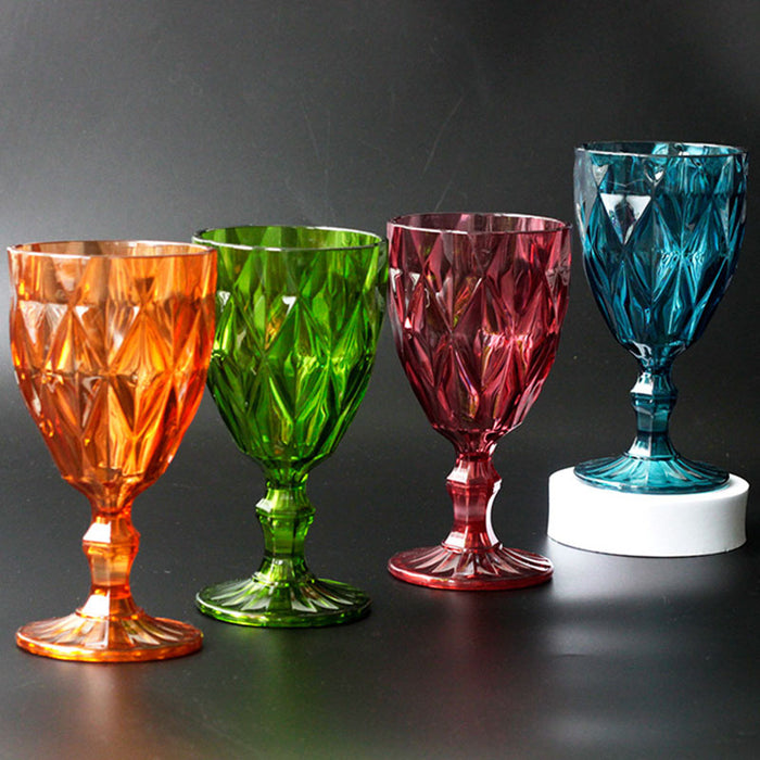 Colorful Goblets Champagne Glasses - HANBUN
