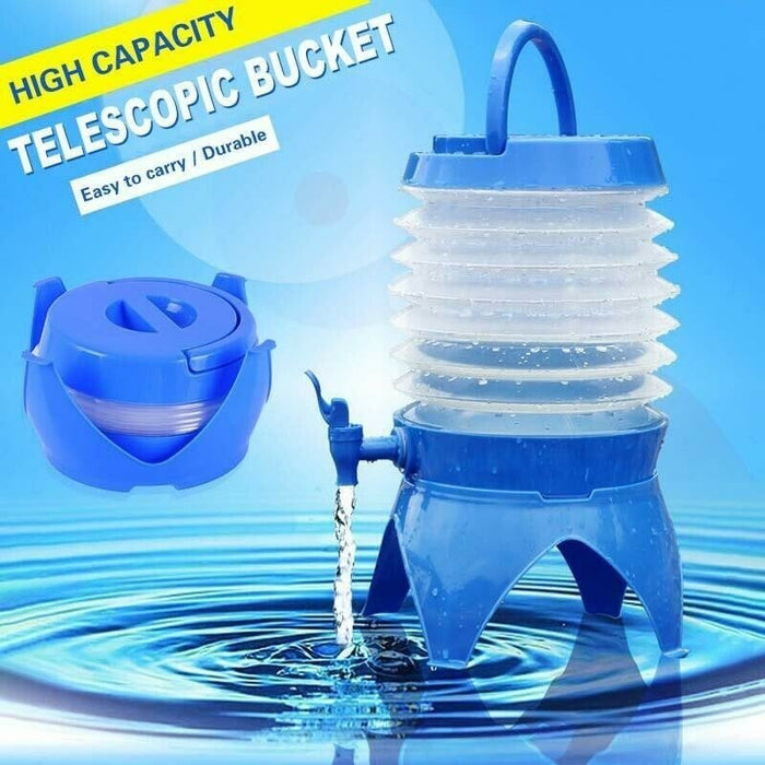 Collapsible Water Container with Spigot - HANBUN