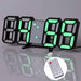 3D Remote Wall Clock - HANBUN