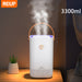 Air Humidifier Double Nozzle With Color - HANBUN
