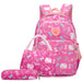 3pcs/set Schoolbag Kids Backpack - HANBUN