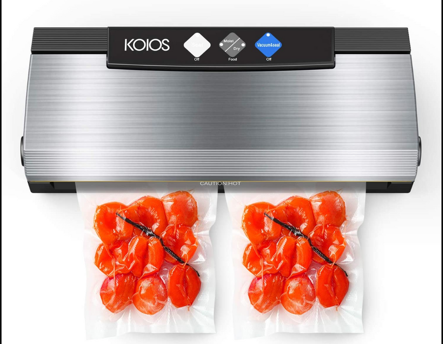 [US Stock] KOIOS Vacuum 80Kpa Automatic Food Sealer with Cutter - HANBUN