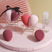 Heart-Shaped Red Cosmetic Egg Cover Group - HANBUN