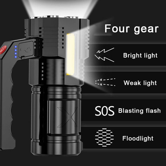 LED COB Led Flashlight - HANBUN