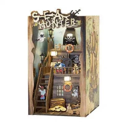 💝Best Gift For Your Lover - 3D Wooden Puzzle Bookend - HANBUN