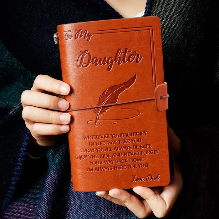 Vintage Engraved Journals (Pages Included) The Best Thanksgiving/Christmas Gift to Beloved - HANBUN