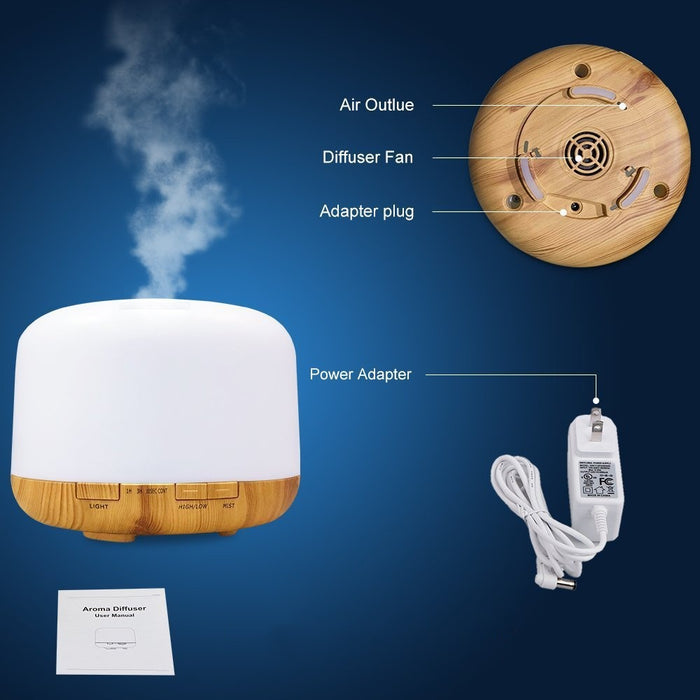 Aroma Diffuser Ultrasonic Mist Maker - HANBUN