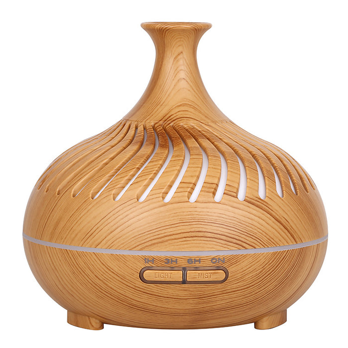 7 Color Light Wood Grain Aroma Diffuser - HANBUN