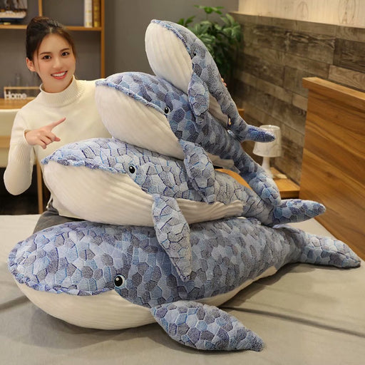 Giant Size Whale Plush Toy - HANBUN