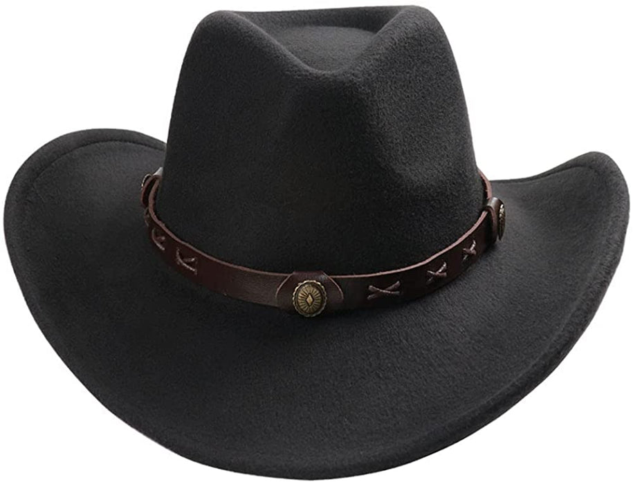 Western Cowboy Hat for Men Women - HANBUN
