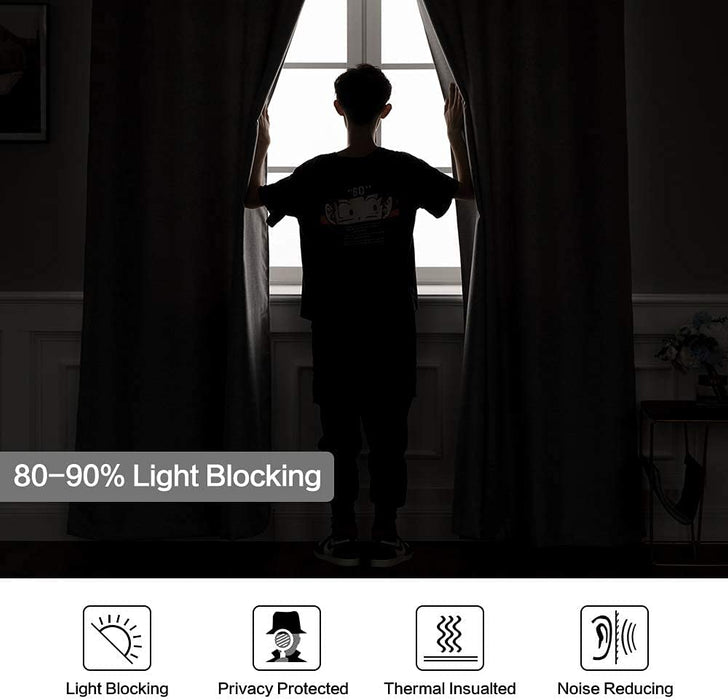 90" Blackout Curtains - HANBUN