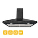 [US Stock] CIARRA 30 Inch Wall Mount Range Hood with 3-speed Extraction CAB75206P-OW - HANBUN
