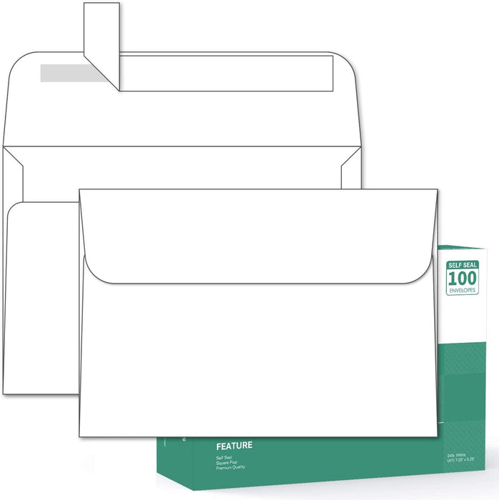 A7 Printable White Envelopes