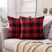 2pcs Square Pillow Covers Outdoor Cushion Covers 18x18 Inch - HANBUN