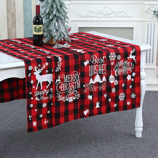 (🎁🔥HOT SALE - 48% OFF) Christmas Tablecloth Rectangular - HANBUN