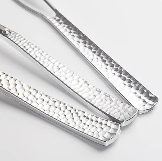 Silver plastic fork