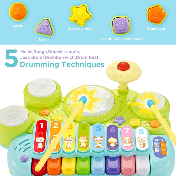 Xylophone Table Music Toys for Kids - HANBUN