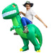 (🎅Christmas Pre-sale💥40% OFF)Inflatable Funny Riding Tyrannosaurus Rex - HANBUN