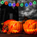 Halloween Eyeball String Lights 8 Modes LED Ghost Eye Lights - HANBUN