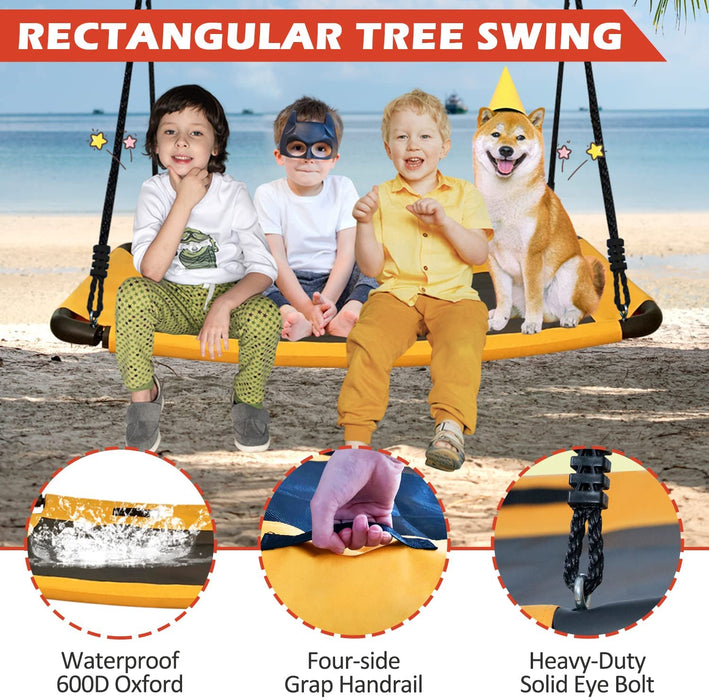 Saucer Tree Swing for Kids Adults - HANBUN