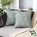2pcs Decorative Outdoor Waterproof Throw Pillow - HANBUN