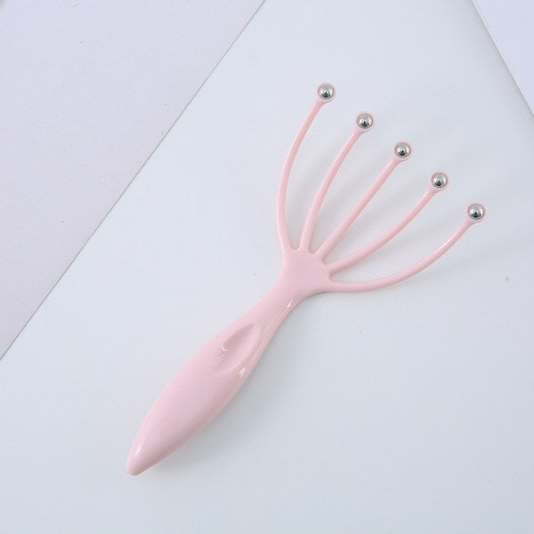 【Clearance】YOYOSO Steel ball+PP Pink High Quality and Comfortable Head Massager YYS684 - HANBUN