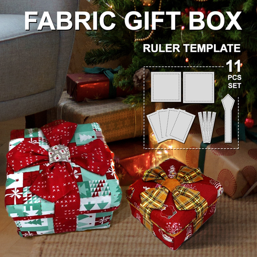Fabric Gift Boxes Quilting Set —With Tutorial - HANBUN