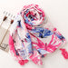 Abstract Ink Scarf With Tassel - HANBUN
