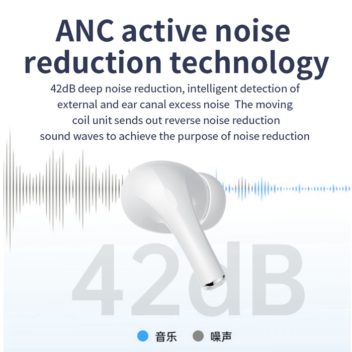 Noise Cancellation Wireless Headset - HANBUN