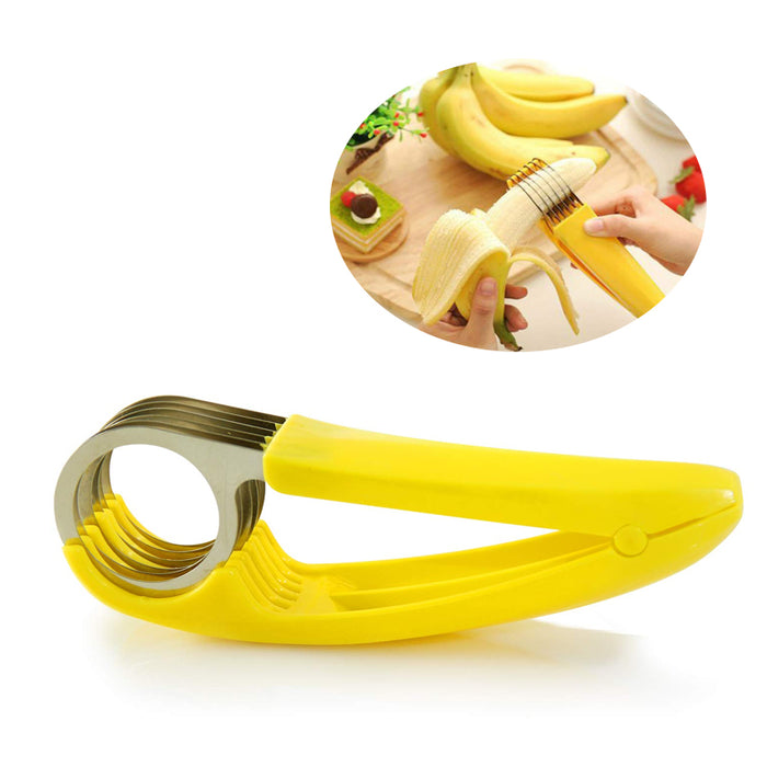 Banana Slicer Kitchen Accessories Home Banana Fruit Slicer - HANBUN