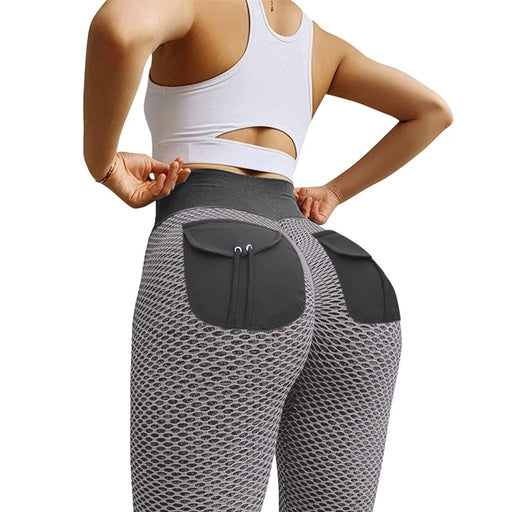 Bodybuilding Pocket Yoga Pants - HANBUN