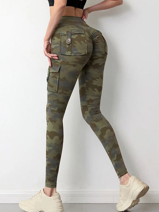 Camouflage Yoga Pants - HANBUN