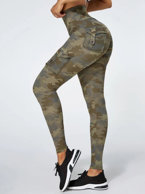 Camouflage Yoga Pants - HANBUN