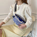 Canvas Waist Bag Female Chest Bag Fashion Waist Bag Brand Satchel Purse - HANBUN