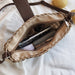 Straw Shoulder Bag Wicker Crossbody Bag Summer Travel Small Handbag Purse - HANBUN