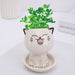 Ceramic Flower Pot Decorative Ornament - HANBUN